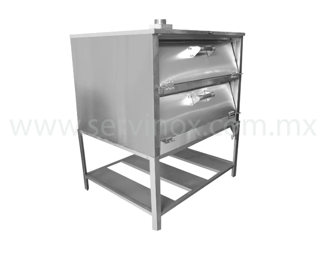 Horno Para Pan De Cuatro Charolas En Acero Inox